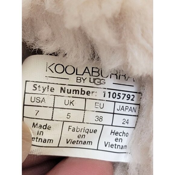 Koolaburra By UGG Women's Shearling Lined Suede Boots size 7 - Picture 10 of 14